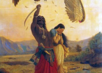 JATAYU VADHA RAJA RAVI VARMA